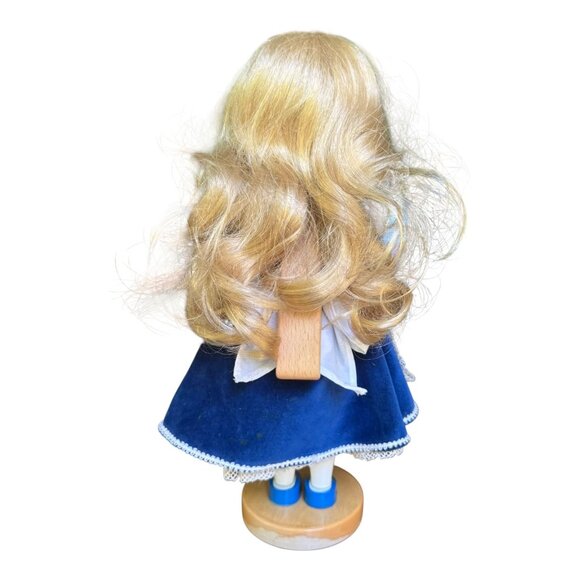 Alice In Wonderland Wooden Nutcracker Doll 16" Steinbach Germany LE #320 S1846 - Picture 3 of 10